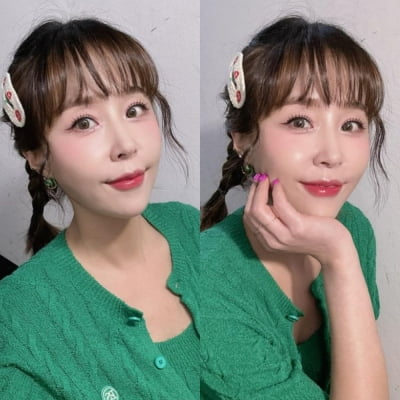 '42세' 신지, '11kg' 감량 후 왕방울 만해진 눈…소개팅 男 줄 서겠네