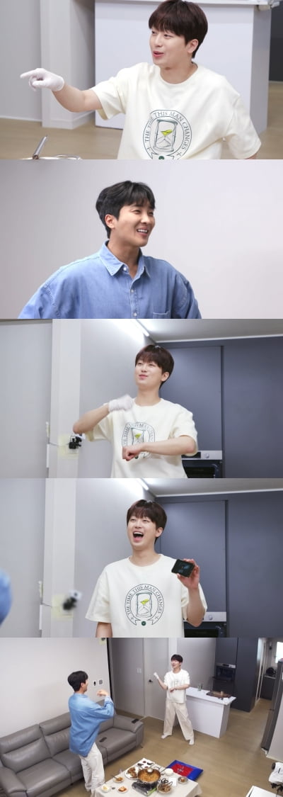 이찬원, 예비 딸바보 예약이요…어미새처럼 황윤성 제대 파티 챙기기('편스토랑')