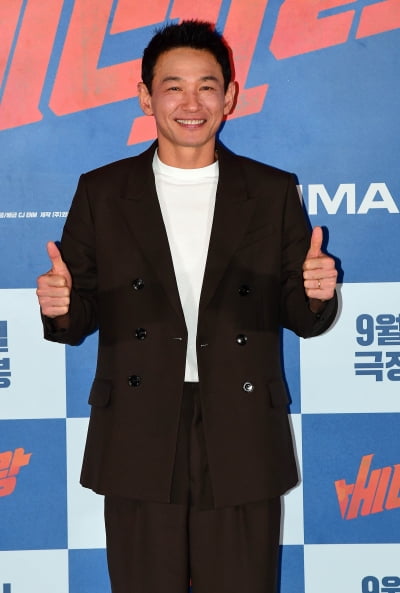 황정민, 베테랑2 엄지척[TEN포토]