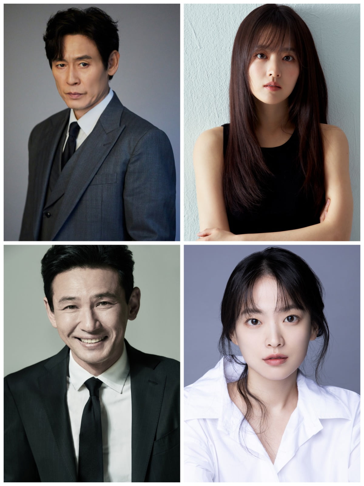 설경구(왼쪽 위부터 차례로), 박보영, 황정민, 천우희. / 사진제공=씨제스 스튜디오, BH엔터테인먼트, 샘컴퍼니, 블리츠웨이스튜디오