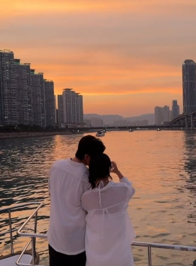 '결혼 4개월' 미미, ♥남편 천둥 옆 불만 호소 "이상형 얼굴 큰 남자였는데"