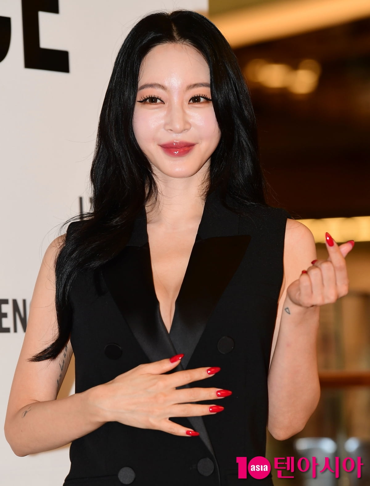 한예슬, 빨간 하트[TEN포토]