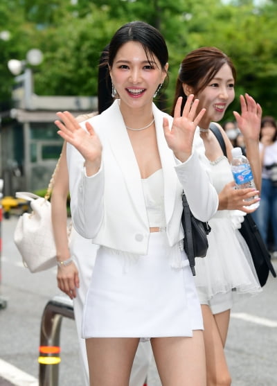 피에스타 재이, 방송국 밝히는 미모[TEN포토]