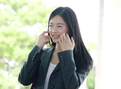뉴진스 하니, 폭염도 질투하는 미모[TEN포토]