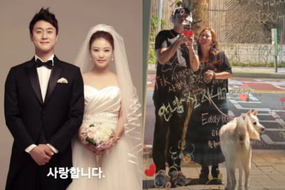 김원효♥심진화, 결혼 14년 차에 이럴 수 있다니…꿀 뚝뚝 금슬 과시