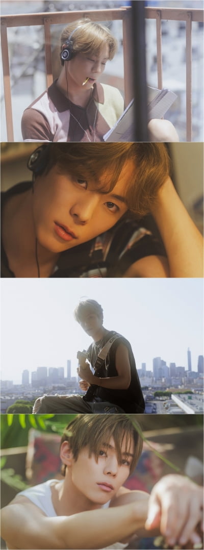 '10월 컴백' 윤서빈, 한껏 청초해진 비주얼…LA서 올 로케이션 촬영한 보람 있네