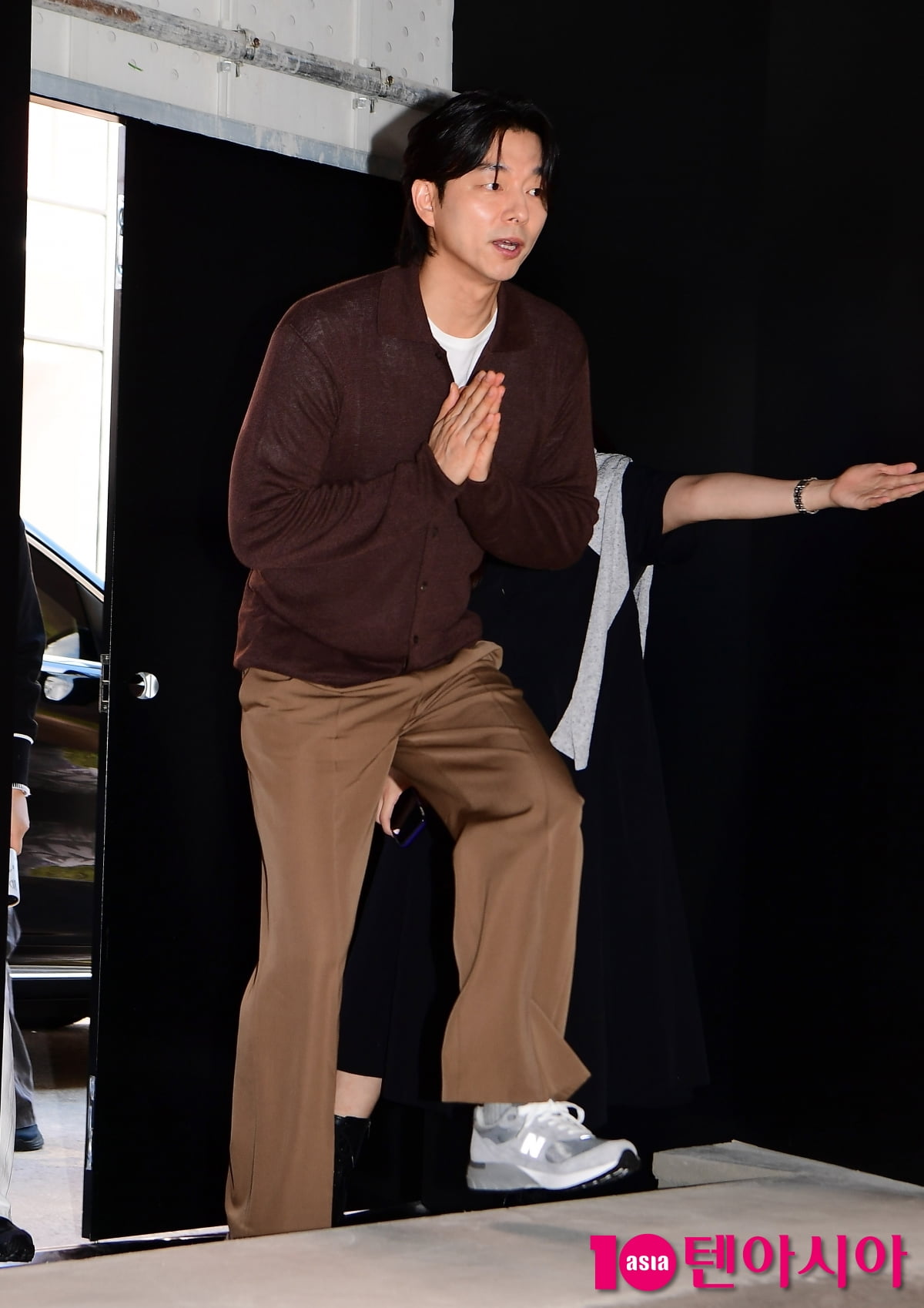 공유, 가을남자 입장[TEN포토]