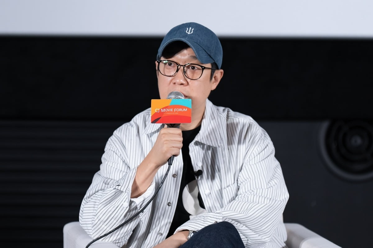 CJ Movie Forum에 참석한 한준희 감독. / 사진제공=CJ ENM