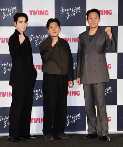 박건호 감독-이준혁-박성웅, 반가운 얼굴들[TEN포토]