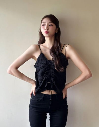 '♥정현규와 결혼설' 성해은 '171cm 53kg'이라더니 딱 女워너비 몸매…30세에 다 가졌네