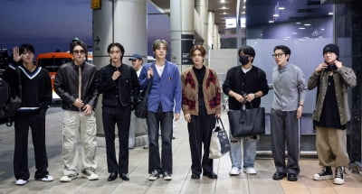 에이티즈, 인기가요 도쿄2024 출발[TEN포토]