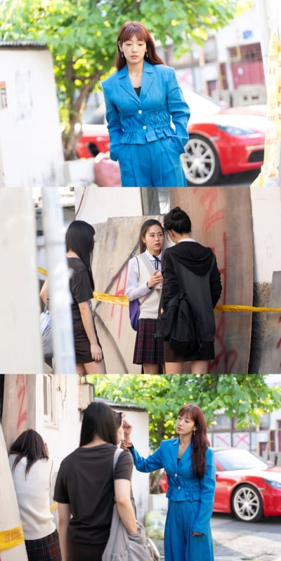학폭 옹호 논란 한창인데…박신혜, 학폭 현장서 참교육 시전 ('지옥판사')