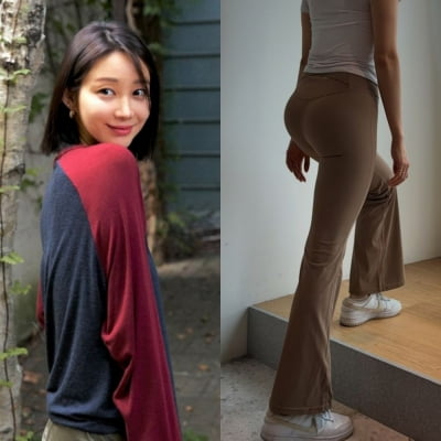 '쌍둥이맘' 한그루, 42kg에 반박불가 애플힙…'헉' 소리 절로 나오네