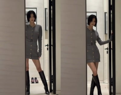 서예지, 물 제대로 올랐네…미니 원피스 입고 S라인 몸매 과시
