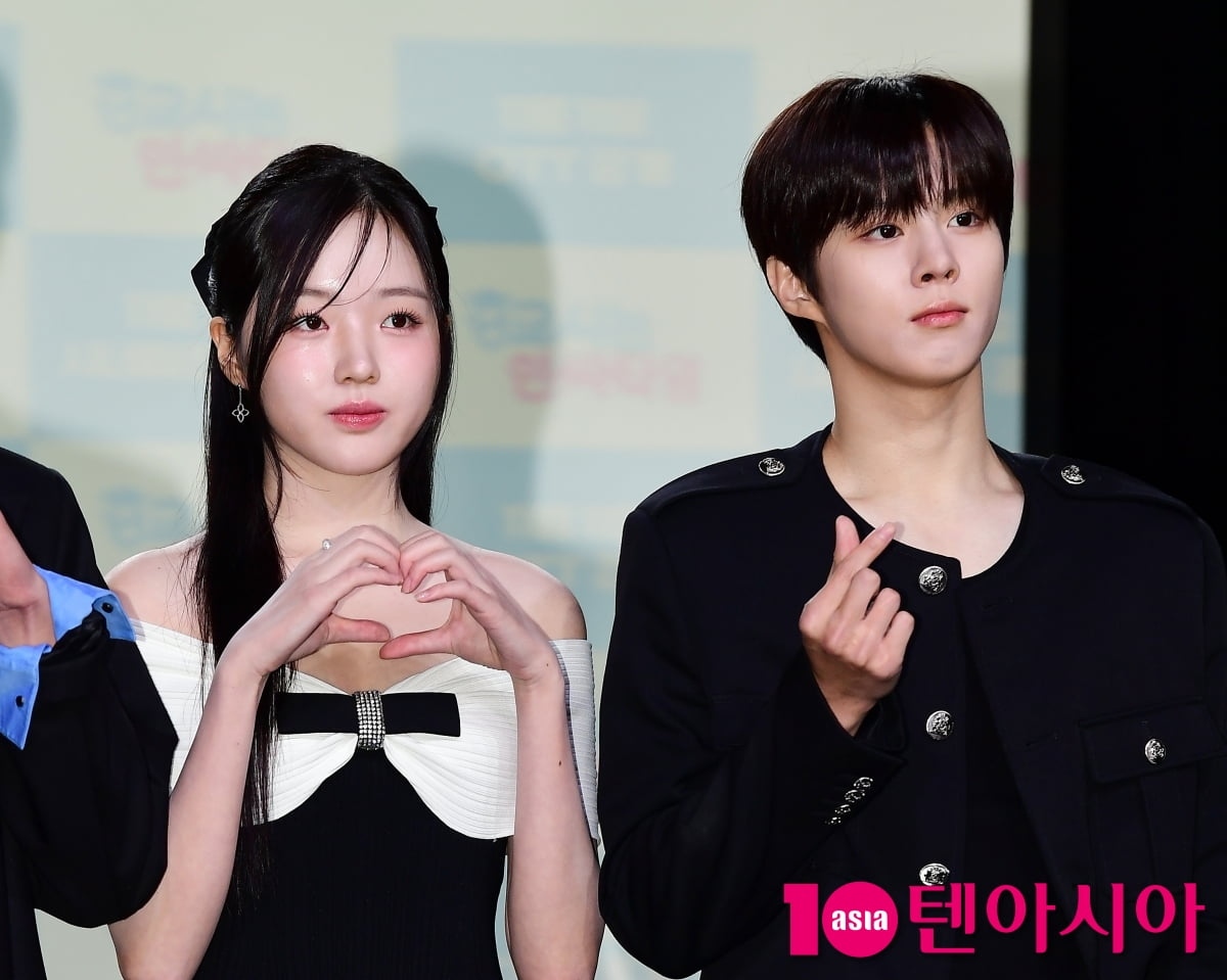 김우석♥강나언, 사랑하면 이뻐져요...제작발표회 질문만[TEN포토]