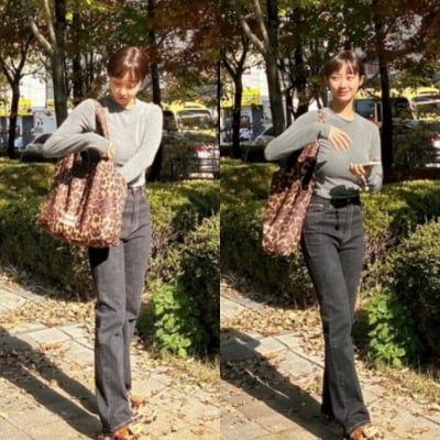 '돌싱' 한그루, 인기 안 죽었네…문신남 등판에 싸인하는 '바비 인형'
