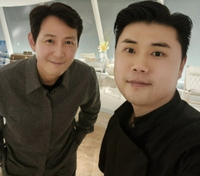나폴리 맛피아, 이정재 앞 '성덕' 인증…긴장한듯 얼어있는 표정