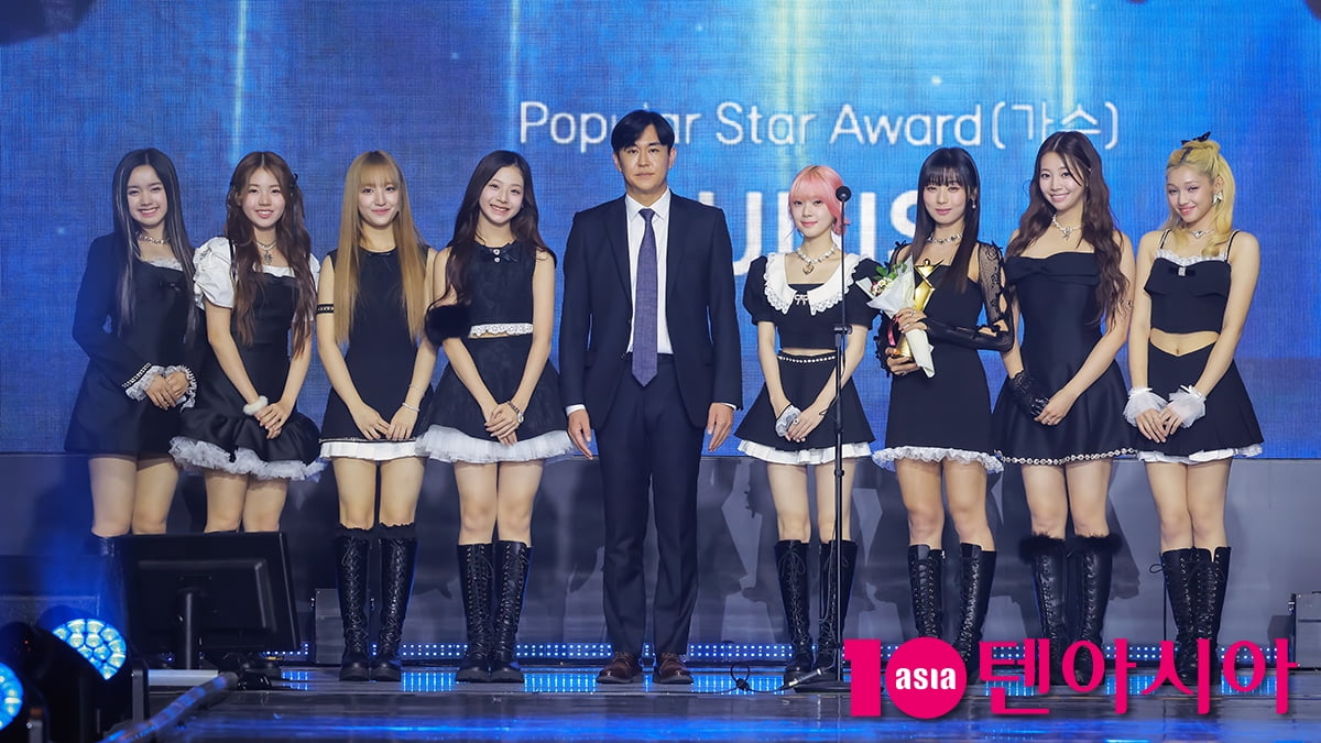 유니스, 가수부문 인기상[TEN포토]