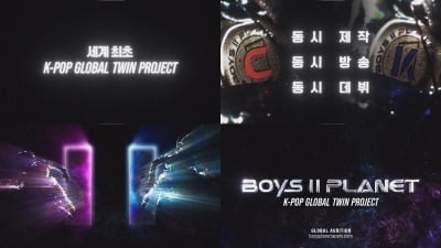 CJ ENM、2025年にK-POPグローバルツインプロジェクト『ボーイズ2プラネット』を発表