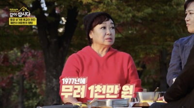 [종합]'前남편 김동현 빚 10년 동안 갚은' 혜은이, 50억 아파트 1억에 뺏겨('같이 삽시다')