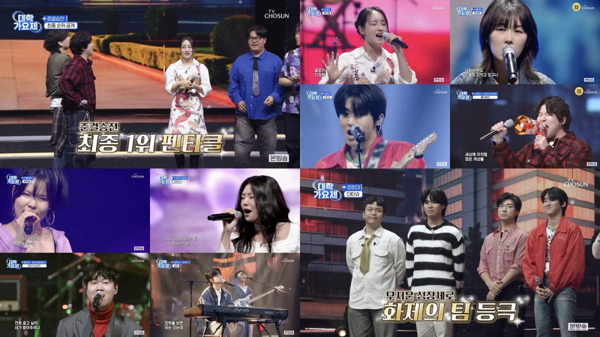 사진 제공=TV조선 '대학가요제'