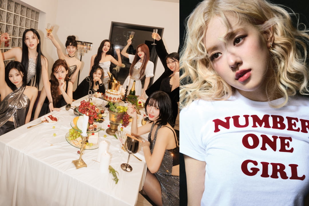 트와이스-블랙핑크 로제/ 사진 제공=JYP, 더블랙레이블