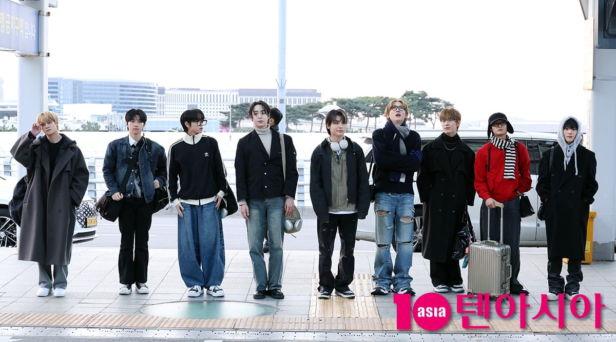 싸이커스, 팬들 시선 사로잡은 출국 현장 [TEN포토]