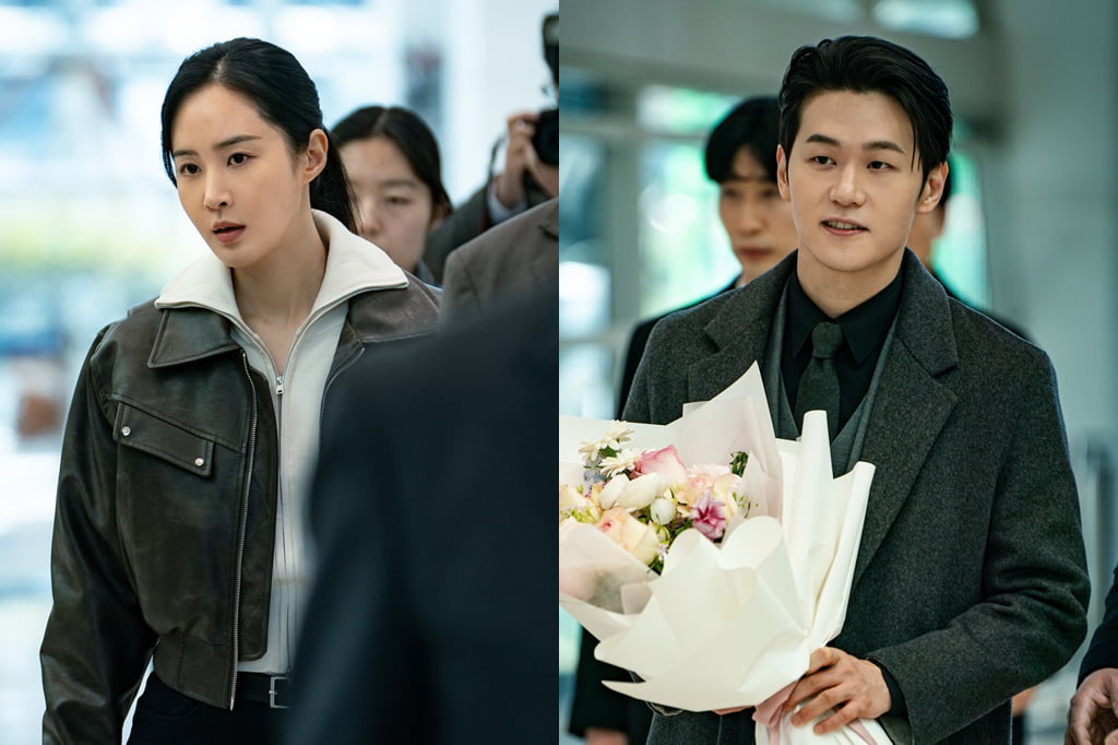 권유리, 파장 크겠네…'재벌 2세' 회사 전무 취임식 찾아갔다('이한신')