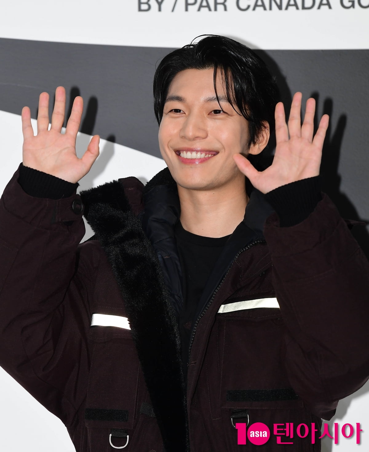 위하준, 애교 넘치는 부드러운 남자...화려한 겨울패션[TEN포토+]