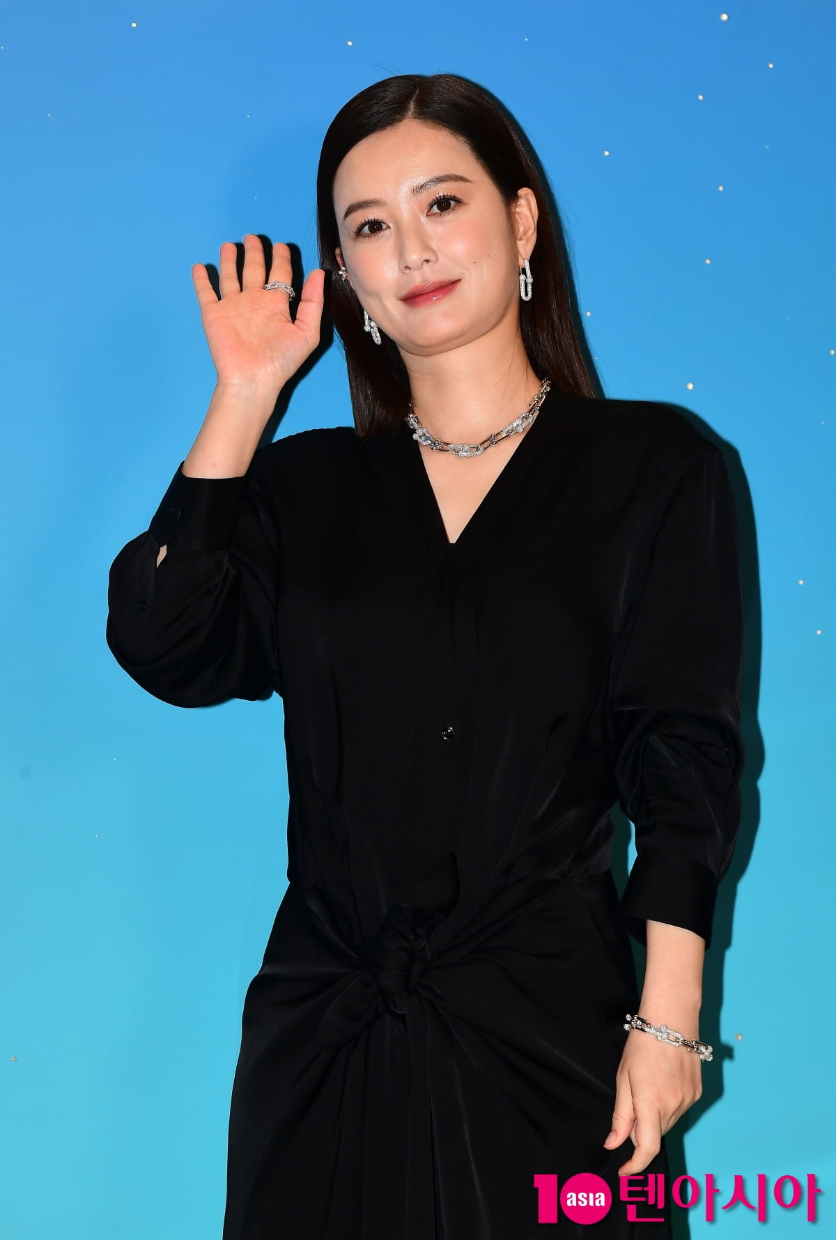 정유미, 볼콕은 힘들어하는 윰블리...우아한 블랙스완[TEN포토+]