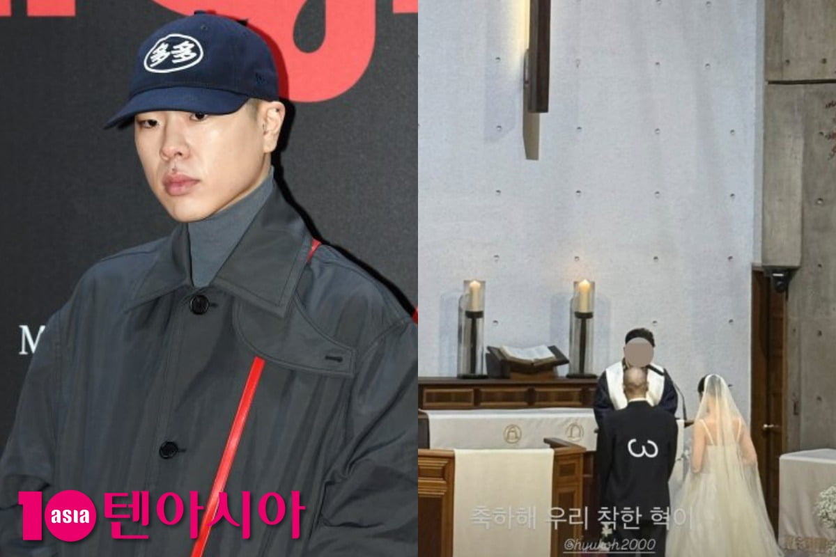 밴드 혁오 리더 오혁, 비공개 결혼식 현장/가수 코드쿤스트 인스타그램 캡처