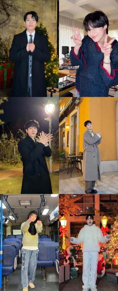 이승기·첸백시도 챌린지는 못 참지…원헌드레드표 캐럴 SNS 장악