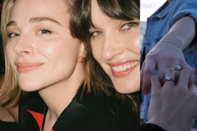 クロエ・モレッツ、モデルのケイト・ハリソンとの婚約を公式に認める