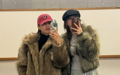 '윤성빈과 열애설' 지효, 커플룩 자랑했다…"데이트" 달달 투샷 인증
