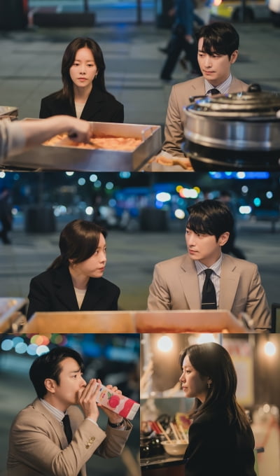한지민♥이준혁, 떡볶이 데이트 포착…오해 지운 채 화기애애 ('나의 완벽한 비서')