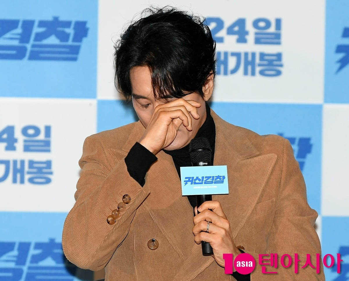 신현준, 故김수미 그리워하며 눈물이...어머니[TEN포토]