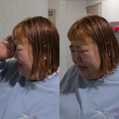 홍윤화 출근 도중 '눈물'…남편 김민기, 황급히 달래기 나서