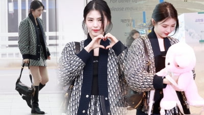 치명적인 한소희, 머리는 대충 묶었어도 머리부터 발끝까지 명품 고급미