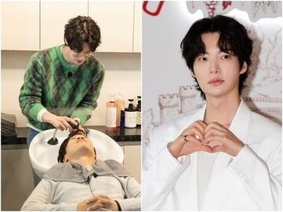 '돌싱' 안재현, 작품 뚝 끊긴 거 같더니 결국…미용 업계 진출 ('핸썸가이즈')