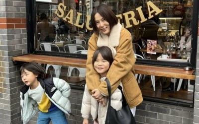 김나영, ♥마이큐·두 아들과 상하이 여행 떠났다…"복작복작 재밌었다"