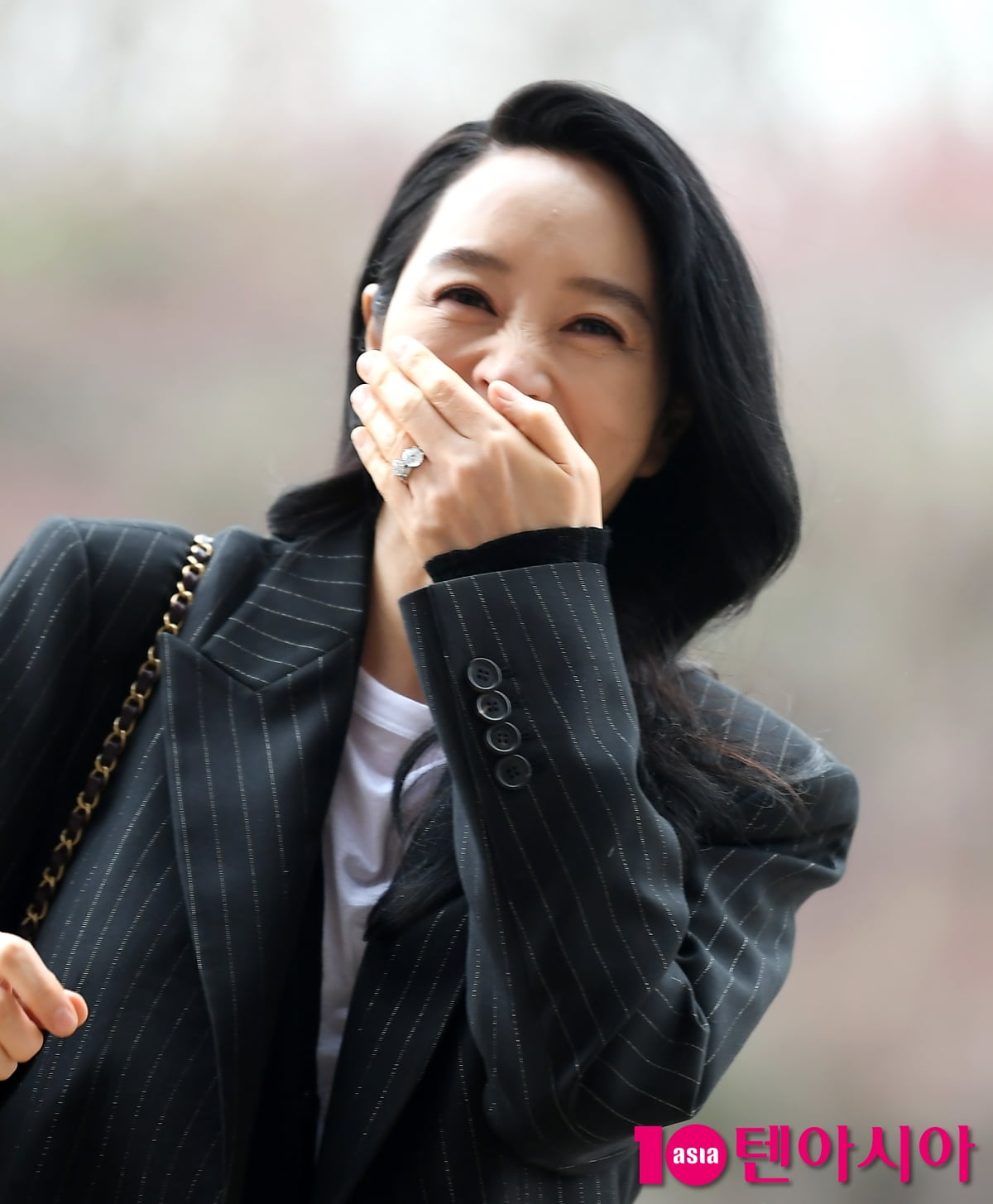 김혜수, 러블리 하트....아름다운 미소[TEN포토+]