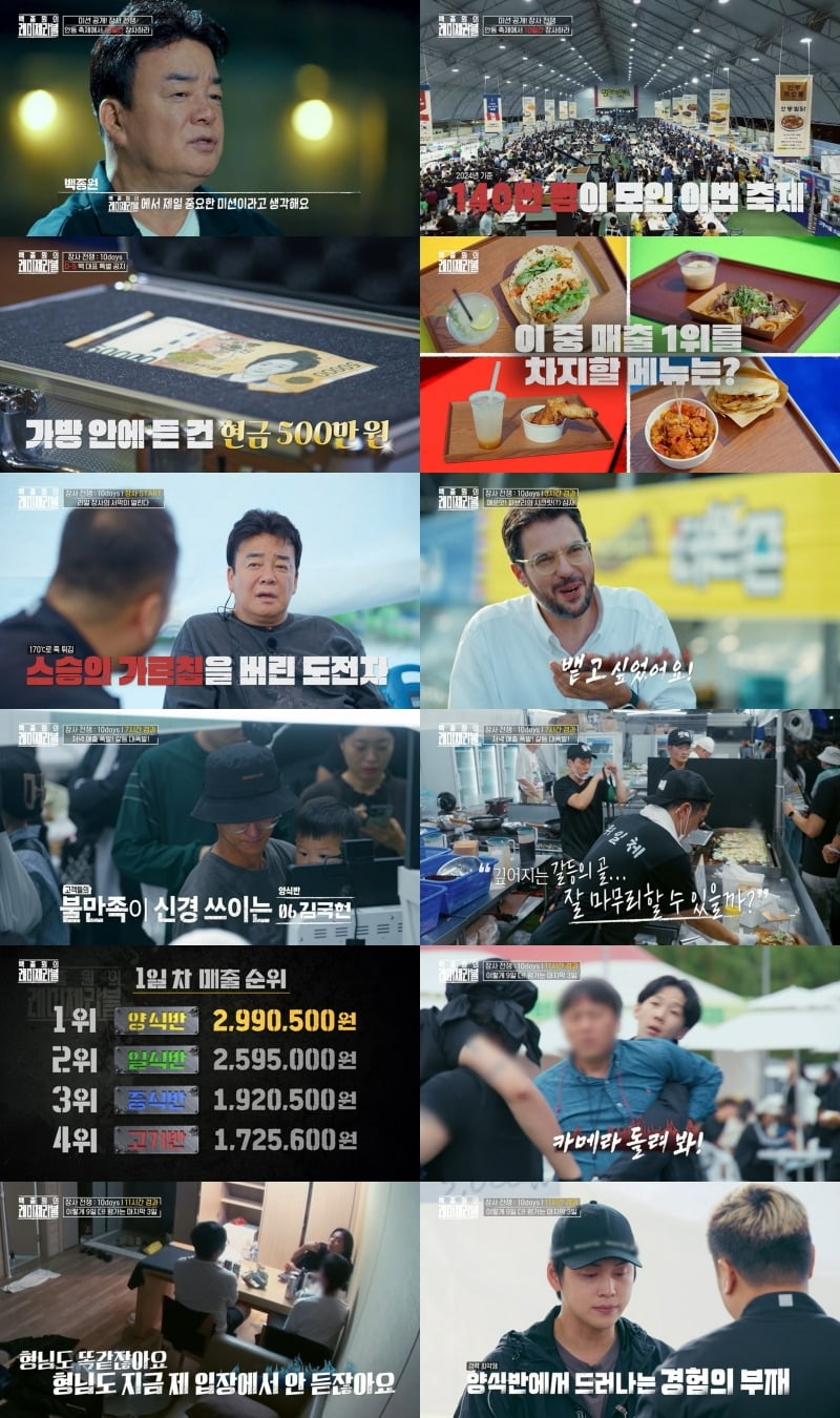 사진=ENA '백종원의 레미제라블' 캡처