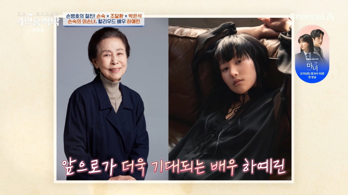 사진=채널A '4인용식탁'