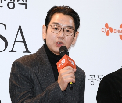 김태우, 오랜만에 인사드려요...JSA GV 참석[TEN포토+]