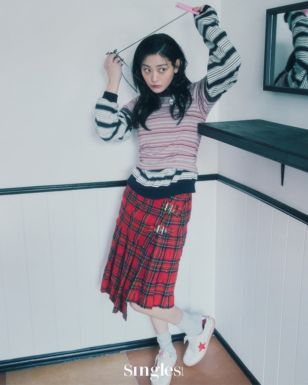 배우 이혜리, 정수빈/사진제공=싱글즈