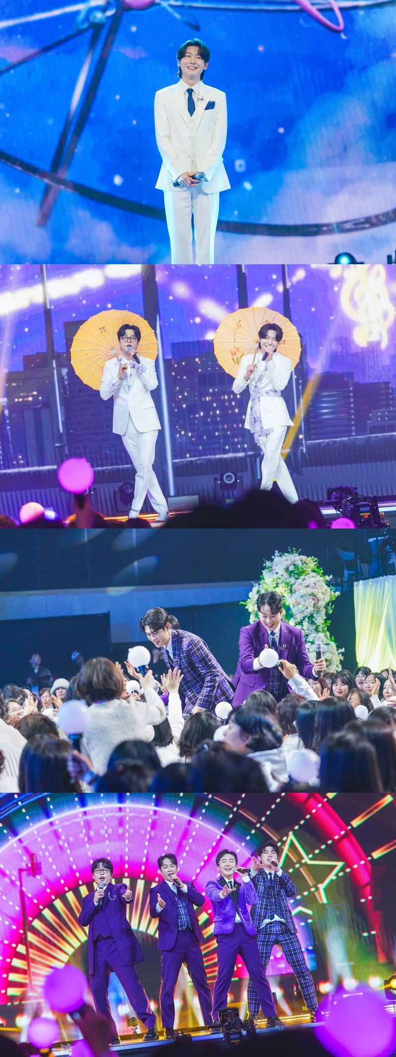 특혜 논란 터졌는데…'방송 사고' 박지후, 이번엔 '투표 1위' 김용빈 업었다 ('미스터트롯3')
