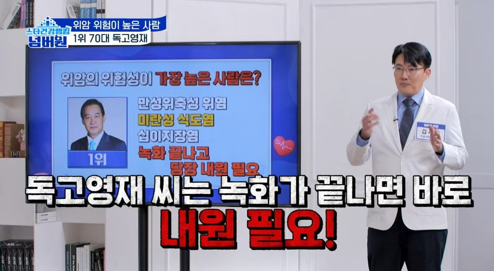 사진 = 채널A '스타건강랭킹 넘버원'