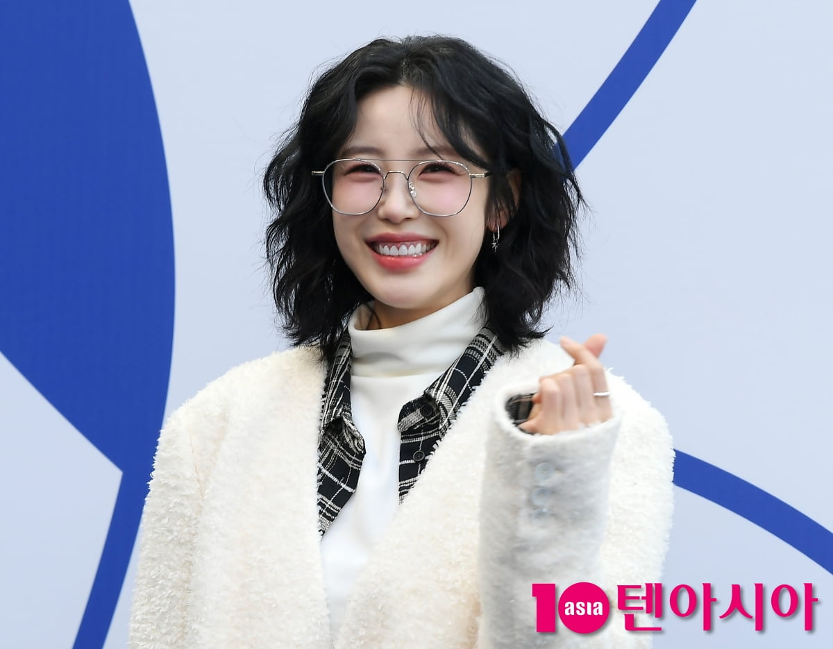 전효성, 청량미 넘치는 미소...모범생 스타일[TEN포토+]