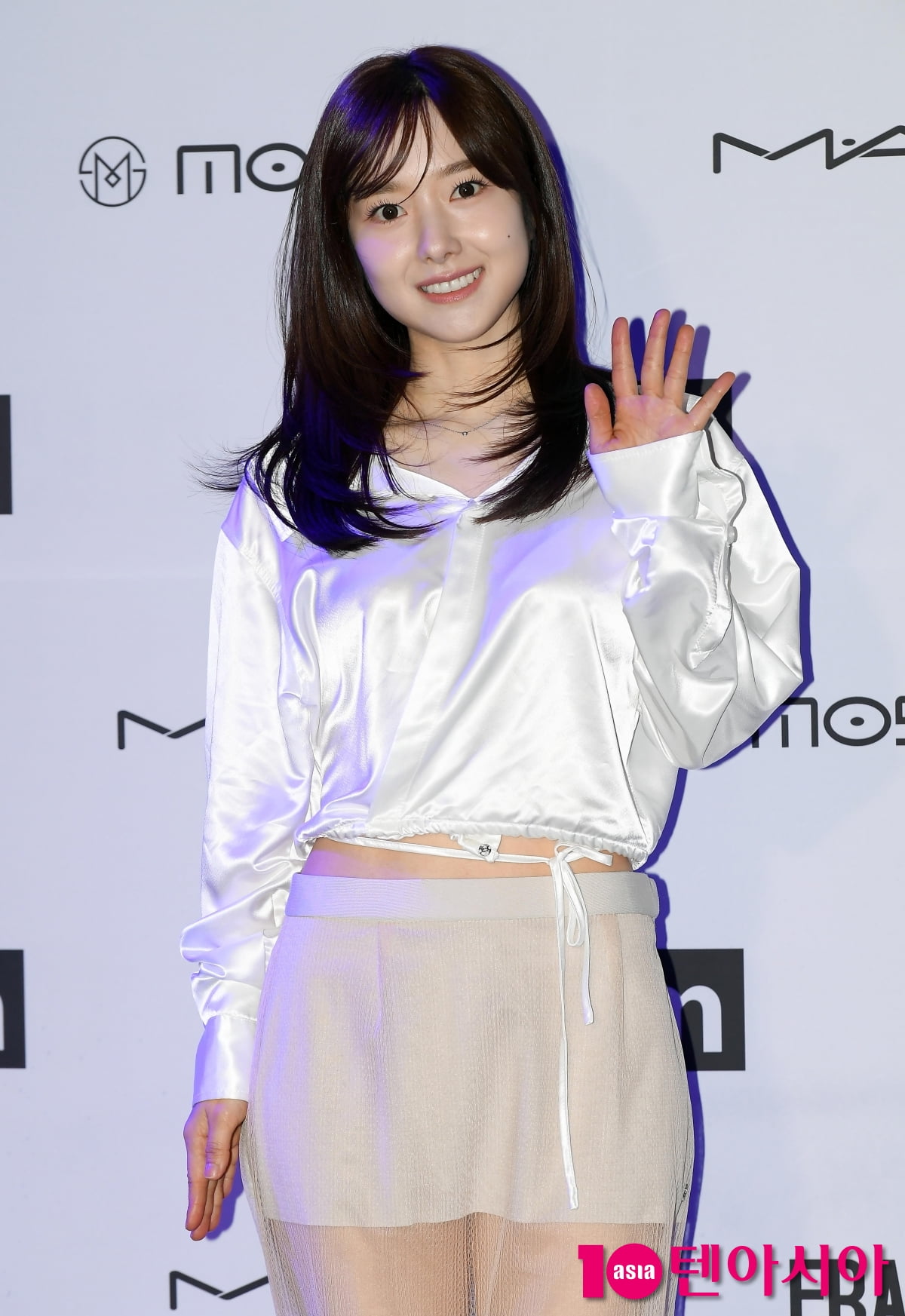 이혜성, 우아한 시스루...해맑은 하트[TEN포토+]