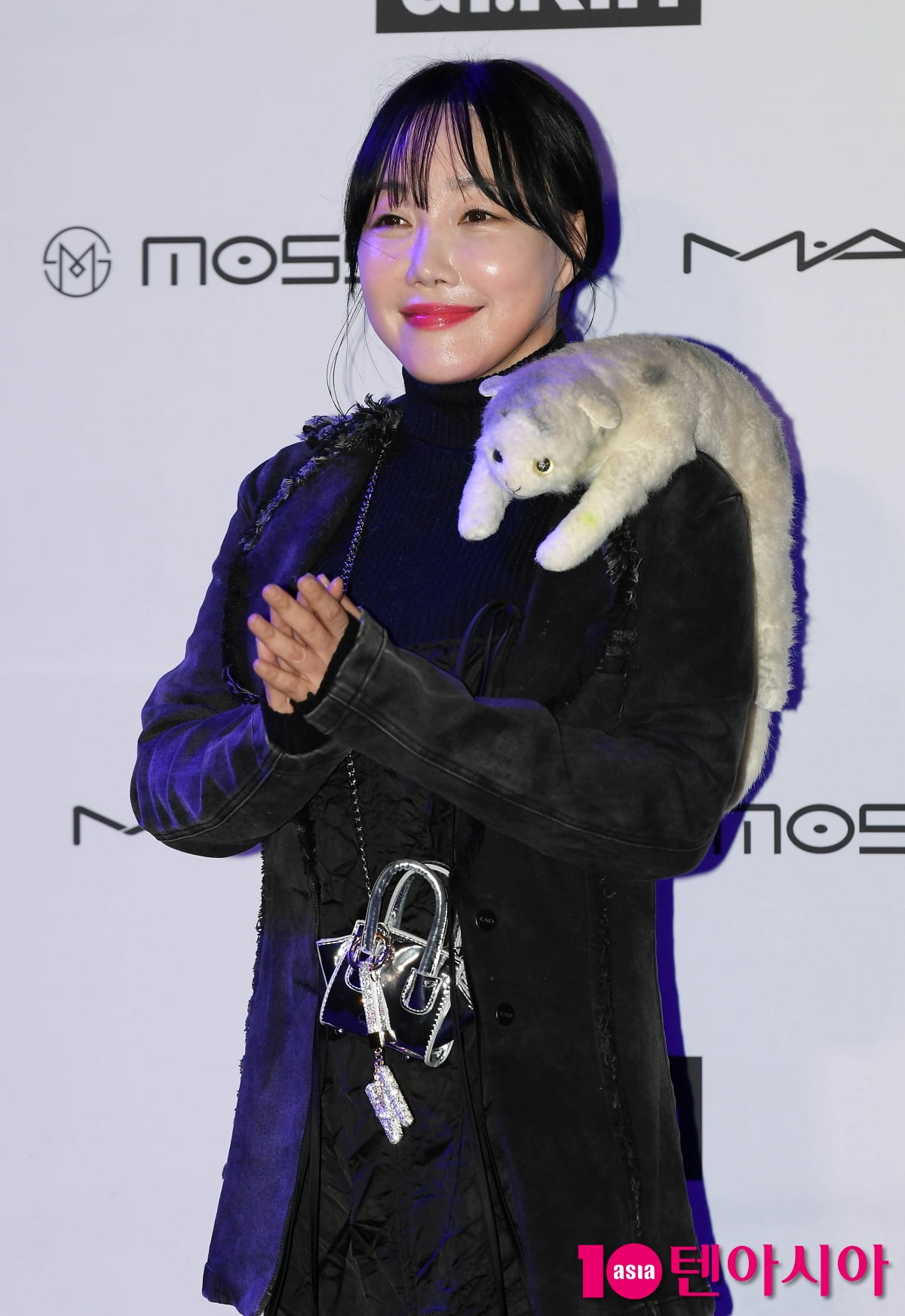 낸시랭, 마스코트 코코와 함께 서울패션위크 나들이[TEN포토+]